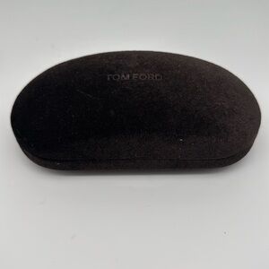Tom Ford Brown Velour Eyeglasses Sunglasses Case‎